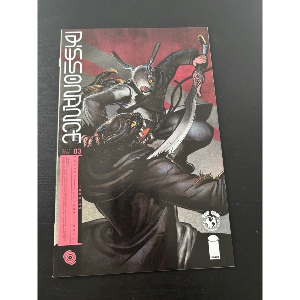 Dissonance Issue #3 Comic Book Image Comics Top Cow Productions